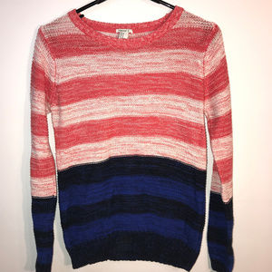 Pink and Blue Sweater